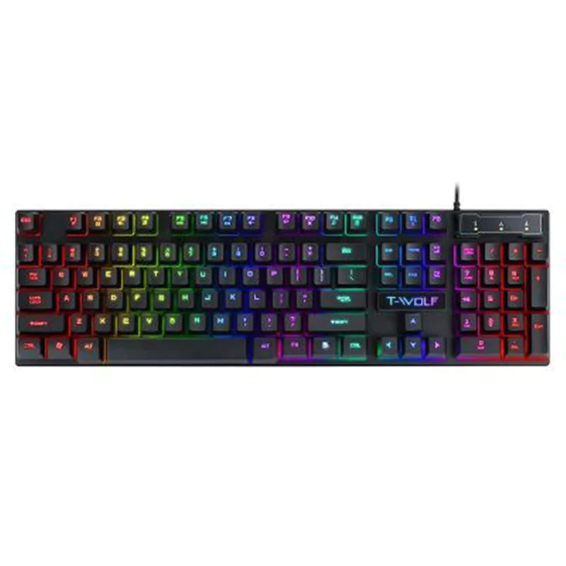 RGB Backlit Wired Gaming Keyboard