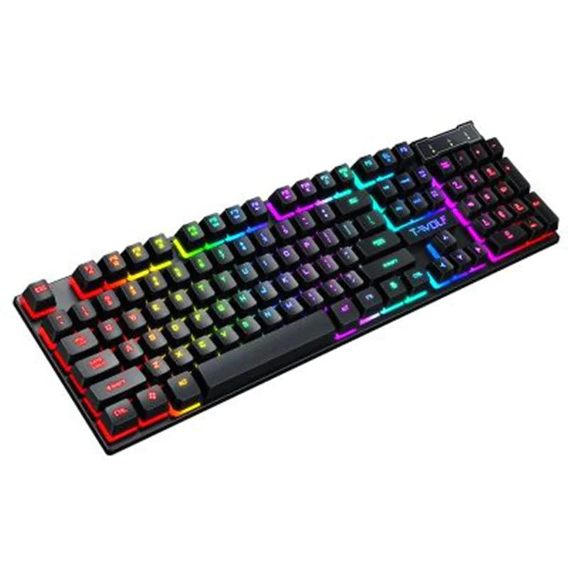 RGB Backlit Wired Gaming Keyboard