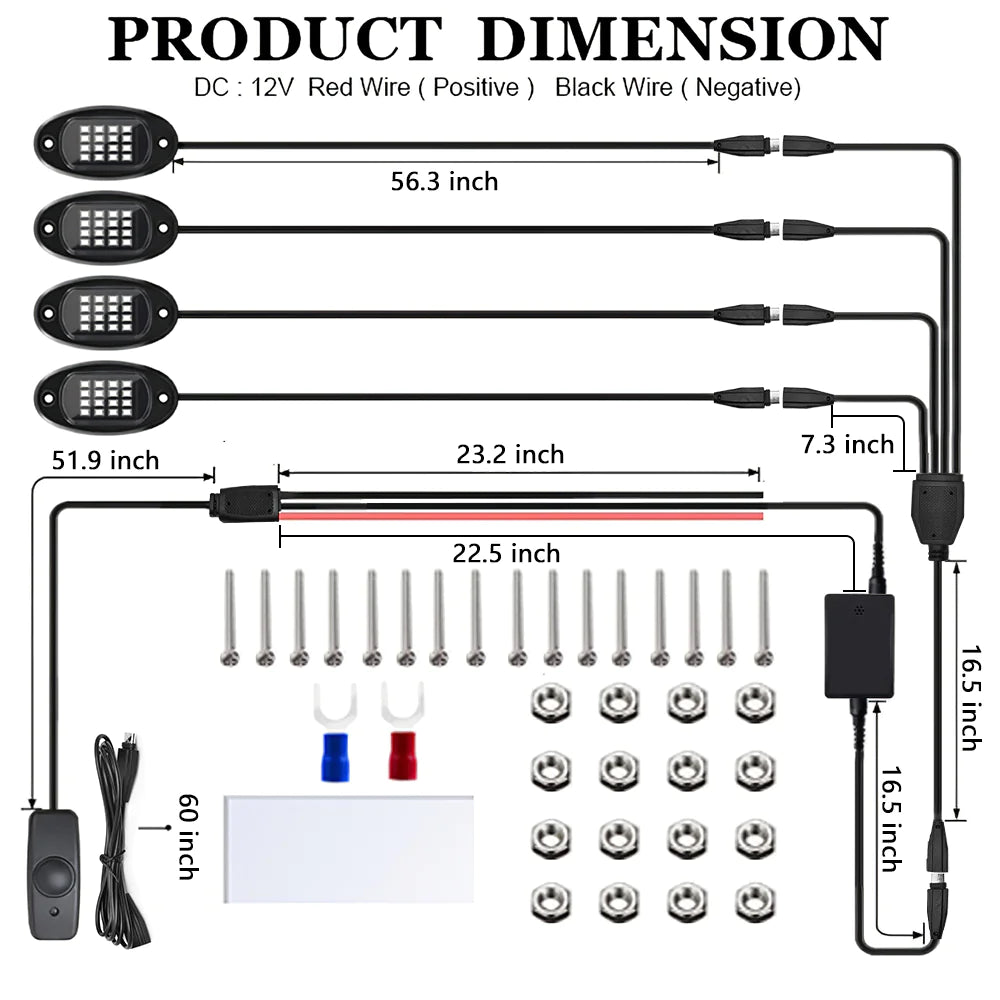 Rhythm Glow Car LED Lights